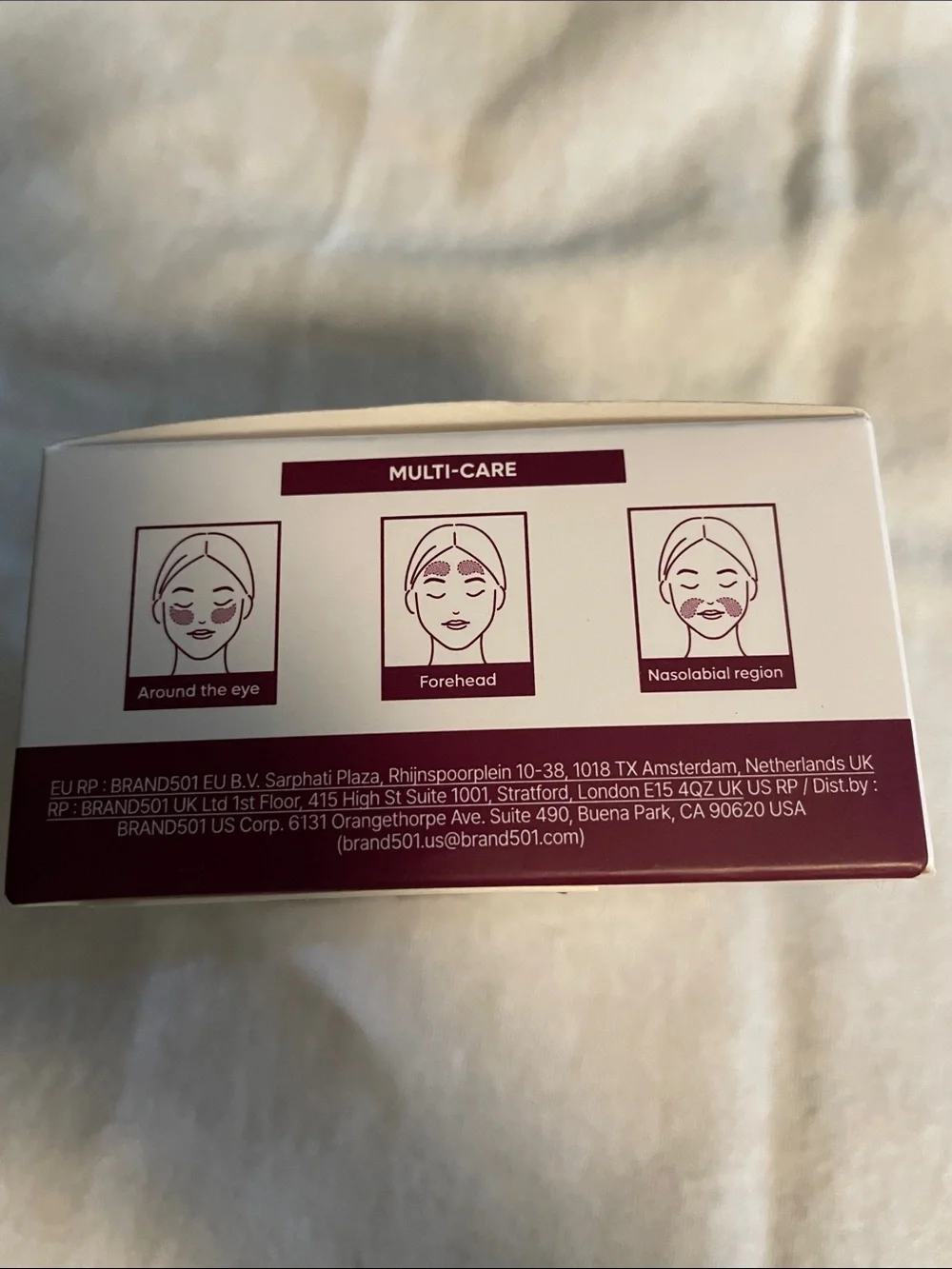 Calcium Cx Burgundy Eye Patch - Firming Calcium Volume Eye Patches